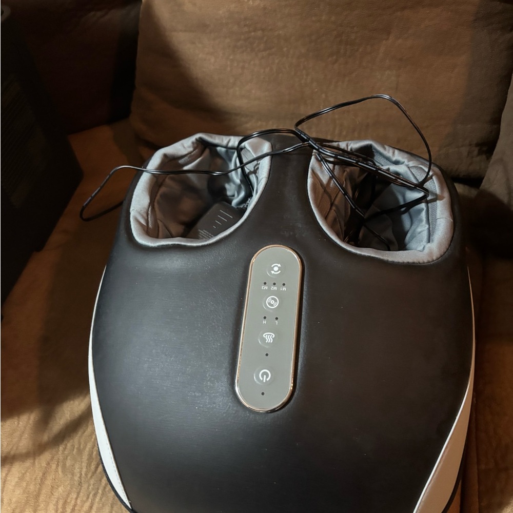Black and Gray Foot Massager